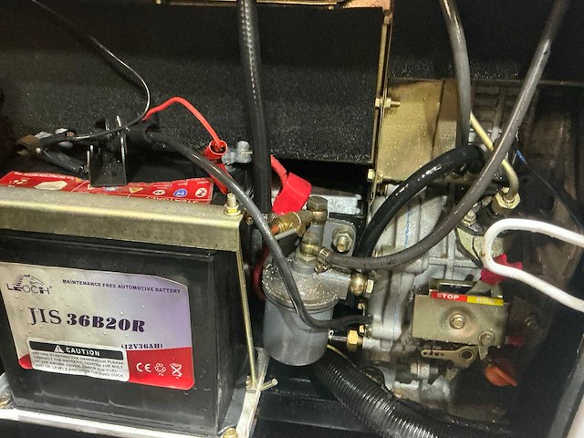 Clarke power 5 kva diesel stroomgenerator - afbeelding 7 van  9