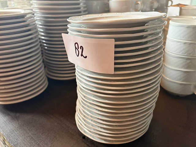 Classic rose porseleinen schotel (26x) - afbeelding 1 van  7