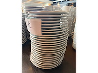 Classic rose porseleinen schotel (26x) - afbeelding 2 van  7