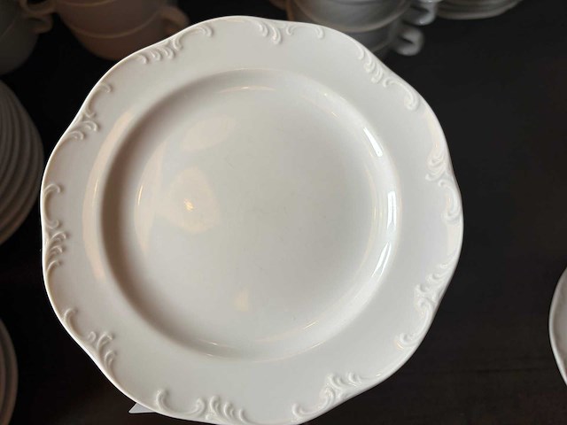 Classic rose porseleinen schotel (26x) - afbeelding 3 van  7