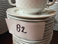 Classic rose porseleinen schotel (26x) - afbeelding 5 van  7