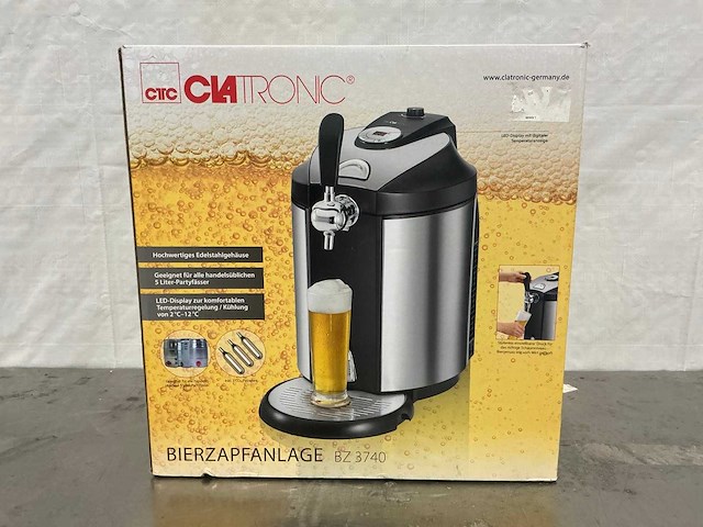 Clatronic bz 3740 biertap - afbeelding 1 van  2