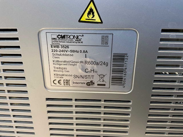 Clatronic ewb 3526 ijsblokjesmachine - afbeelding 3 van  4