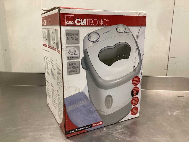 Clatronic mwa 3101 mini wasmachine - afbeelding 1 van  5