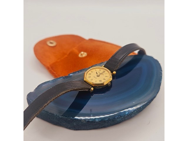 Claude helier horloge met 14kt gold stamp - afbeelding 2 van  7