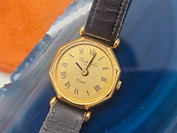 Claude helier horloge met 14kt gold stamp - afbeelding 4 van  7