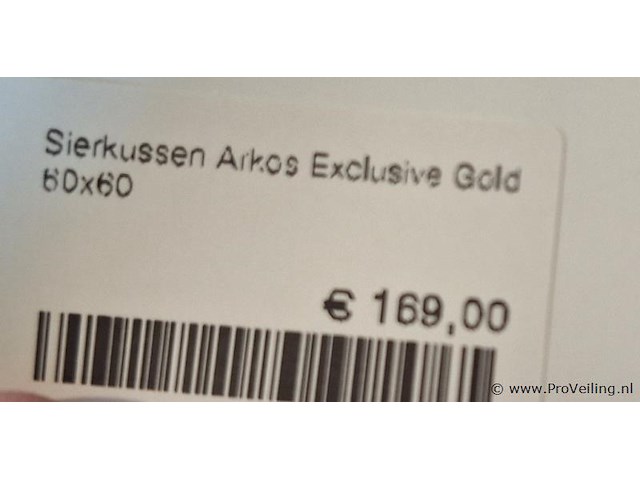Claudi arkos sierkussen exclusive gold - afbeelding 2 van  2