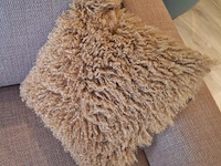 Claudi azila sierkussen exclusive camel - 50x50cm - afbeelding 1 van  2