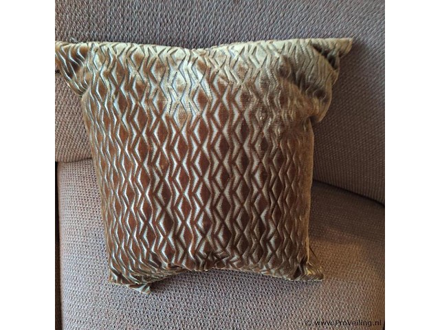 Claudi lepossa exclusive sierkussen dark gold - 40x60cm - afbeelding 1 van  2