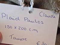 Claudi plaid paulos - 150x200cm - afbeelding 2 van  2