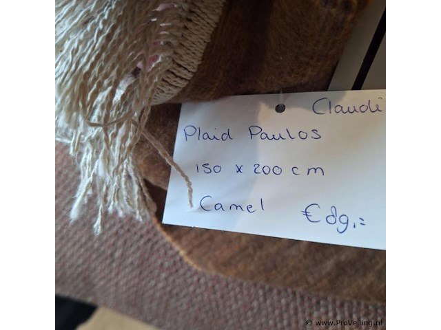 Claudi plaid paulos - afbeelding 3 van  3