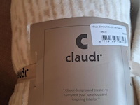 Claudi plaid streps natural - afbeelding 1 van  2