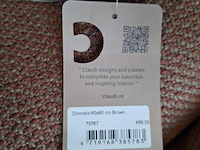 Claudi sierkussen brown - 60x60cm - afbeelding 2 van  2