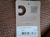 Claudi sierkussen brown - 60x60cm - afbeelding 2 van  2