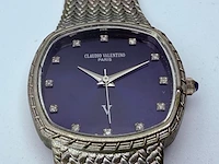 Claudio valentino horloge met 12 echte diamanten - afbeelding 4 van  8
