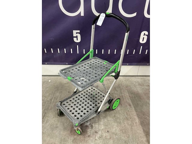 Clax krattentrolley inklapbaar - afbeelding 3 van  4