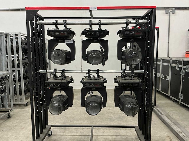 Clay paky alpha beam 300 moving head (6x) - afbeelding 1 van  7