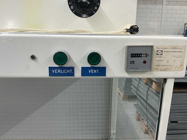 Clean air clf460ec laminair flowkast - afbeelding 6 van  8