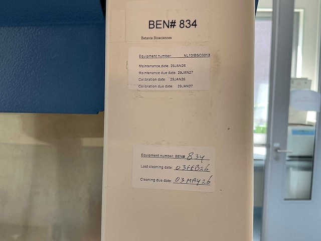 Clean air ef/s4 laminaire stroomkast - afbeelding 6 van  8