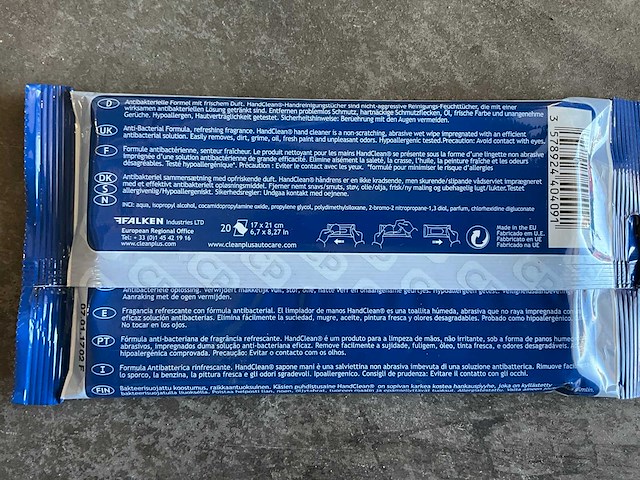 Clean plus hand reiniger (96x) - afbeelding 1 van  4