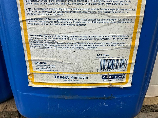 Clean plus insect remover (3x) 60l - afbeelding 4 van  4