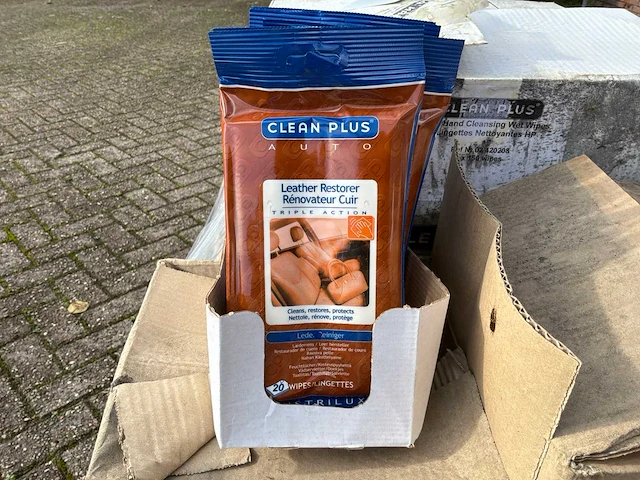 Clean plus leather restorer schoonmaakmiddel (62x) - afbeelding 2 van  4