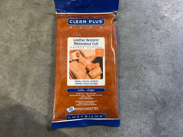 Clean plus leder-reiniger (192x) - afbeelding 1 van  5