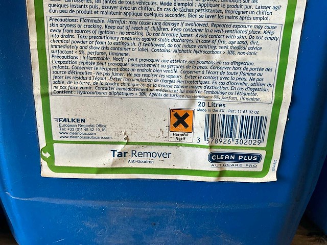 Clean plus tar remover (2x) 40l - afbeelding 4 van  4