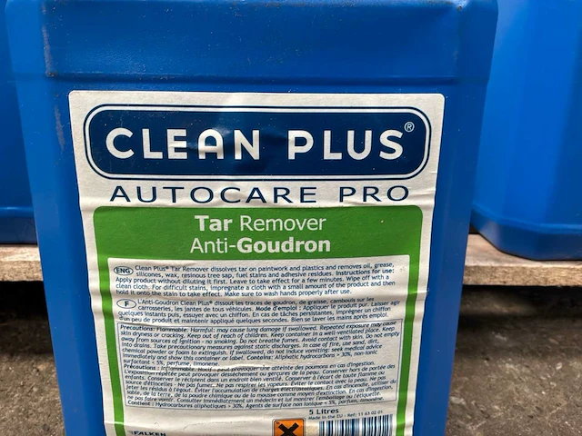 Clean plus tar remover schoonmaakmiddel 5l (7x) - afbeelding 3 van  3