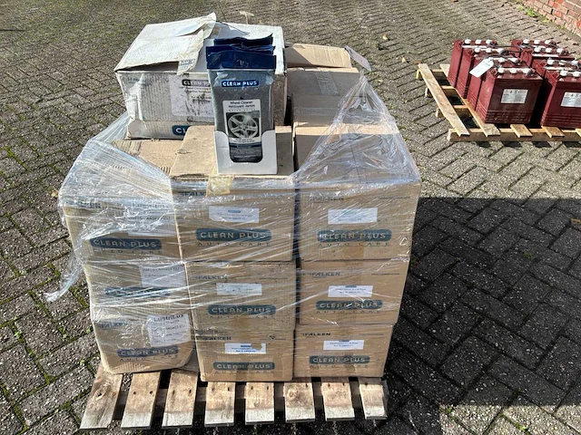 Clean plus wheel cleaner schoonmaakmiddel (144x) - afbeelding 1 van  4