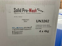 Clean-pro solid pro wash doos á 4x 4kg vaatwasmiddel (6x) - afbeelding 2 van  4