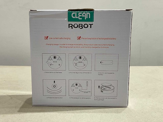 Clean robot - robot stofzuiger (5x) - afbeelding 4 van  4