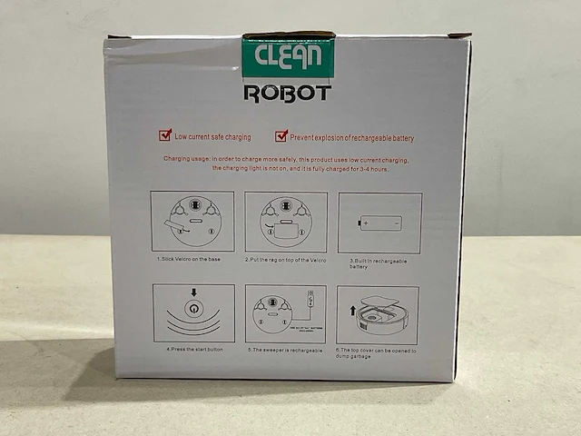 Clean robot - robot stofzuiger (5x) - afbeelding 8 van  8
