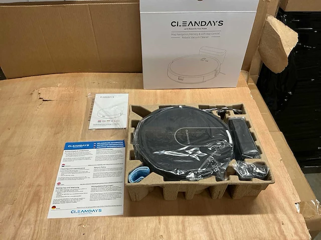 Cleandays d3-300max robotstofzuiger (32x) - afbeelding 2 van  11