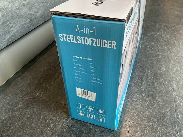 Cleandays k8 steelstofzuiger (29x) - afbeelding 8 van  9