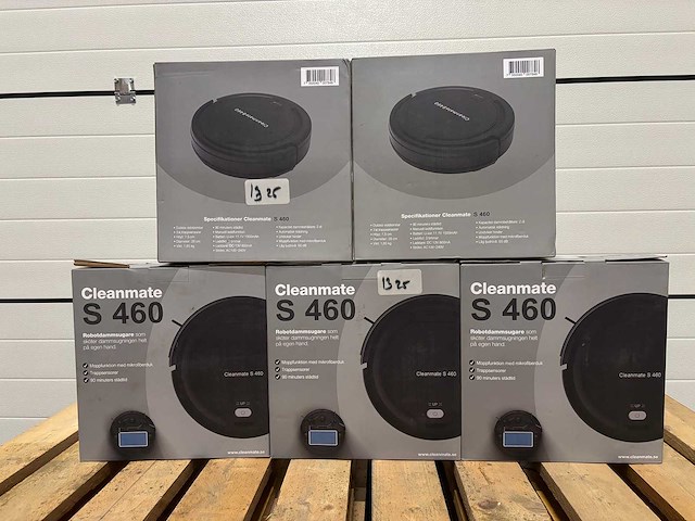 Cleanmate - s460 - robotstofzuiger (5x) - afbeelding 1 van  2