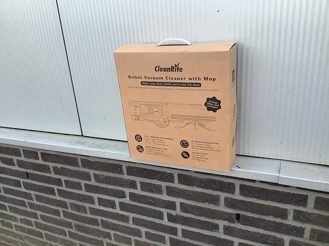 Cleanrite with mop robotstofzuiger - afbeelding 1 van  2