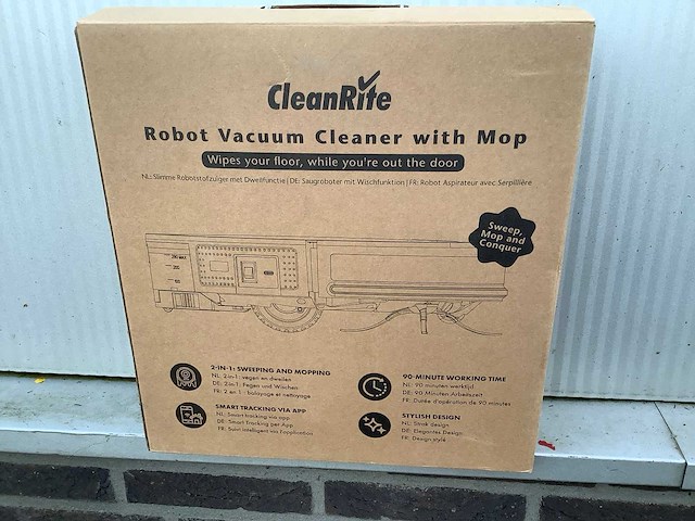Cleanrite with mop robotstofzuiger - afbeelding 2 van  2