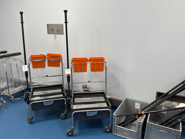 Cleanroom moptrolley (2x) - afbeelding 1 van  8