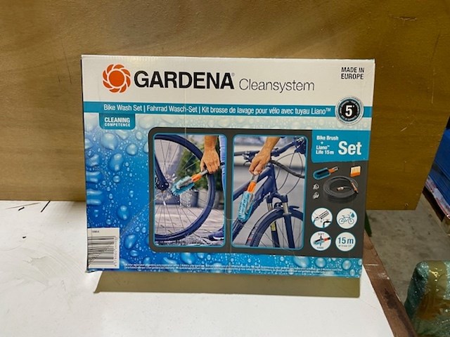 Cleansystem fiets-reiniging set gardena, inn-18864-20 - afbeelding 2 van  3