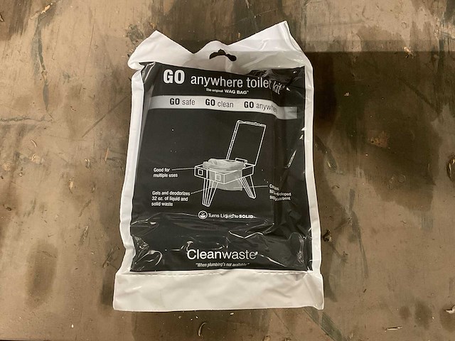 Cleanwaste go anywhere partij waste kits - afbeelding 6 van  6
