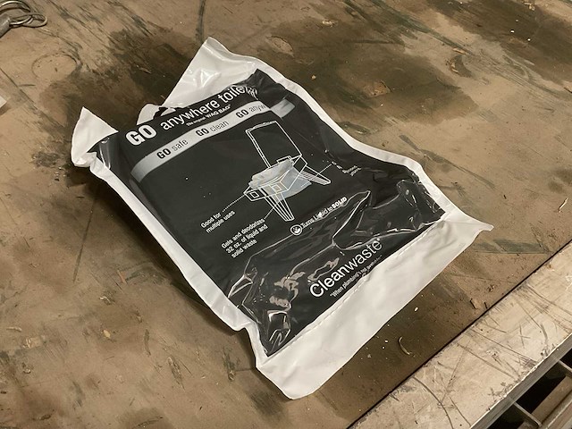 Cleanwaste go anywhere partij waste kits - afbeelding 1 van  6