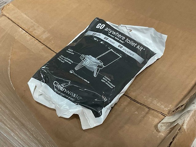 Cleanwaste partij go anywhere toilet kit - afbeelding 3 van  5