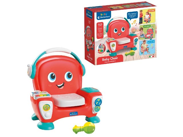 Clementoni zing speel en dans stoel activity center - afbeelding 2 van  5