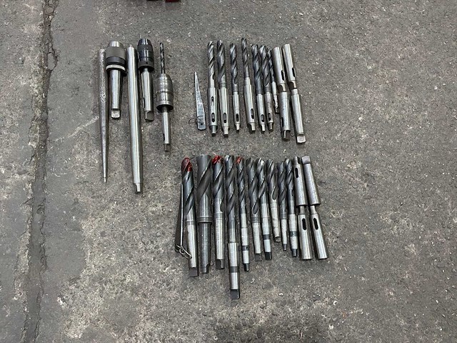 Cleveland diverse morseconusboren en boorhouders (33x) - afbeelding 1 van  10