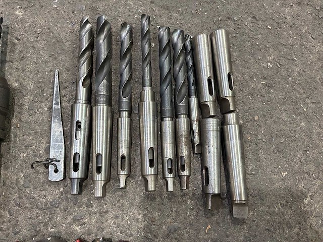 Cleveland diverse morseconusboren en boorhouders (33x) - afbeelding 7 van  10