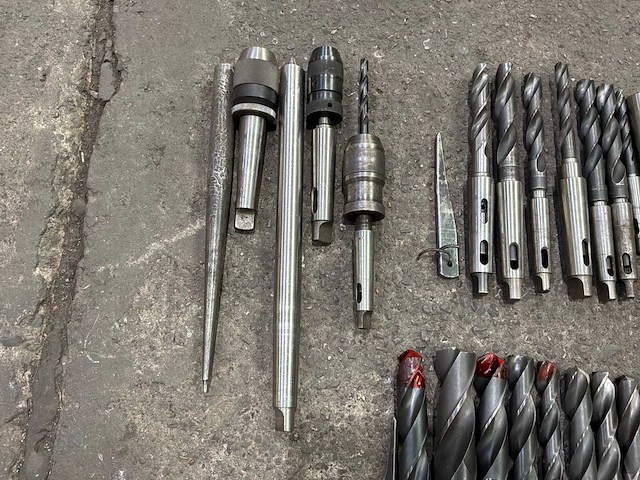 Cleveland diverse morseconusboren en boorhouders (33x) - afbeelding 9 van  10