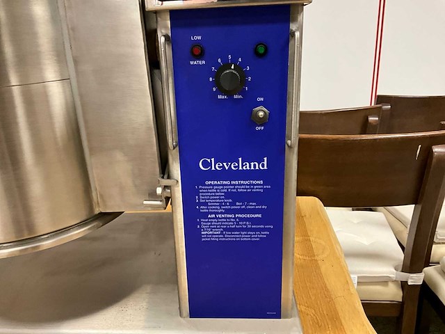 Cleveland ket-3-t kantelbare kookketel - 11l - afbeelding 4 van  8