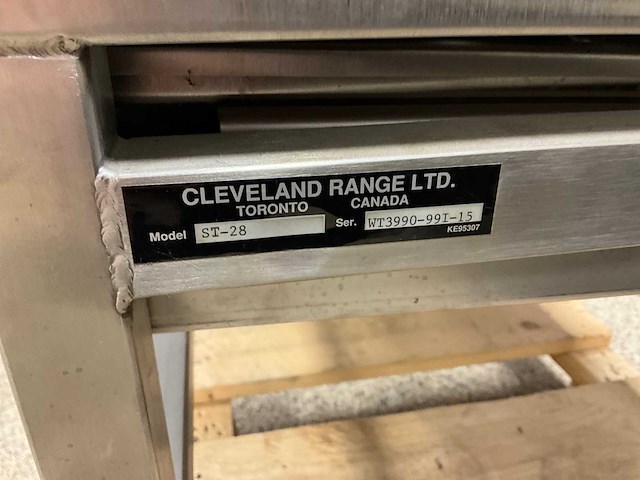 Cleveland ket-6-t kantelbare kookketel - 23l - afbeelding 6 van  11
