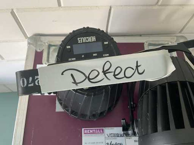 Clf hercules lile 0270 led-par in flightcase (4x) - afbeelding 4 van  6